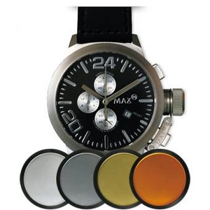 MAX XL WATCHES�i�}�b�N�X�G�b�N�X�G���E�H�b�`�j ���U�[�x���g�r���v 47�~�� 5-MAX522 �u���b�N�V���o�[�t�F�C�X 4�����������Y�t
