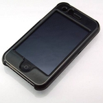 Rix（リックス） iPhone3GS/3G対応 クリアハードケース 液晶保護フィルム付属 （クリアブラック） RX-IPHCPH2CB 【2個セット】