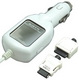 Rix(リックス) BLUE EYE au FOMA SoftBank用 車載DC充電器 LCDモニタ-搭載 (ホワイト) RX-JUD679WH 【2個セット】