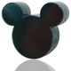 Rix(リックス) iCharger Disney ディズニー ミッキーマウス シルエット型 家庭用コンセント (AC) 充電器 海外対応 (ブラック) RX-DNYACBK 【2個セット】