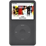 Rix（リックス） iJacket iPod classic 80/120GB専用のなめらかシリコンケース （スモーキーブラック） RX-IPS7G12SB 【3個セット】