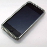 Rix（リックス） iPhone3GS/3G対応 なめらかシリコンケース 液晶保護フィルム付属 （クリアホワイト） RX-IPSCPH2CL 【3個セット】