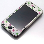 Rix（リックス） ディズニー （Disney） iPhone用ディズニーキャラクタープロテクションシール （パワー） RX-IJK443B 【3個セット】