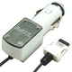 Rix(リックス) BLUE EYE FOMA SoftBank用 車載DC充電器 ブルーLED発光 (ホワイト) RX-JUD677FWH 【3個セット】