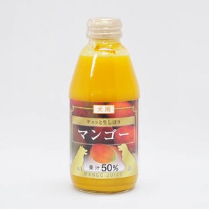 ぎゅっと生しぼり ワンちゃん用☆国産 デザートジュース マンゴー 20本