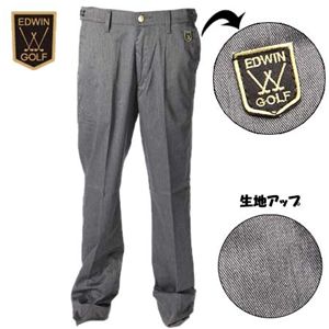 EDWIN GOLF(エドウィン ゴルフ) TC ストレッチ クラシックトラウザー 002 レングス83cm KG503L-002 グレー L