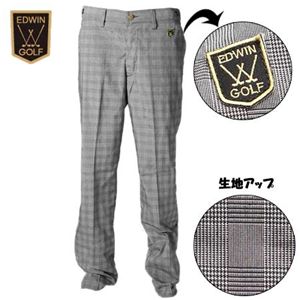 EDWIN GOLF(エドウィン ゴルフ) TC グレンチェック ストレッチ クラシックトラウザー 83cm KG503L L