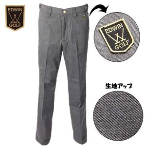 EDWIN GOLF(エドウィン ゴルフ) TC ストレッチ クラシックトラウザー レングス74cm KG503M-002 グレー M