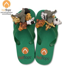 hotflops(ホットフロップス) キッズサンダル kids Animal(動物) Lサイズ