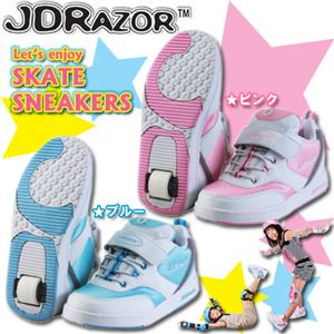 JD RAZOR（ジェイディーレーザー） SKATE SNEAKRE（スケートスニーカー） JK-601 ピンク 19cm