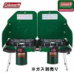 コールマン（Coleman） フォールディングLPツーバーナーストーブ 170-6794  【キャンプ・アウトドア HowTo ハンドブック『男前の書』つき】