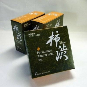  「ライブラ柿渋石鹸(LIBRA)100g」3個セット
