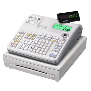 カシオ（CASIO）レジスター TE-2600-25S ホワイト
