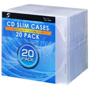 CDケースクリアー CDC-1S20P 【20枚×30セット】