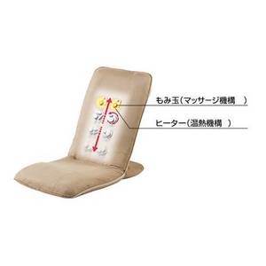 Palmo(パルモ) 座椅子マッサージャー EM-002 【本体+カバーセット】 ナチュラルベージュ