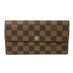 【新品同様】LOUIS VUITTON（ルイヴィトン）ダミエファスナー長財布 N61734 新品同様