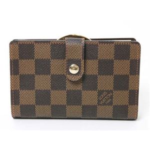 【新品同様】LOUIS VUITTON(ルイヴィトン)ダミエがま口財布 N61664 新品同様