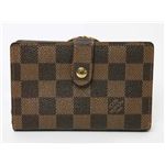 【中古A】LOUIS VUITTON（ルイヴィトン）ダミエがま口財布 N61664