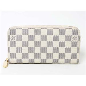 【中古A】LOUIS VUITTON（ルイヴィトン）ダミエアズールジッピーウォレット N60019