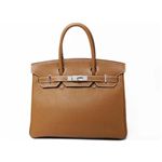 【中古SA】HERMES（エルメス） バッグ バーキン30 トゴ ゴールド シルバー金具