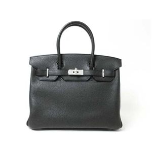 【新品】HERMES(エルメス) バッグ バーキン30 トリヨン 黒/ブラック シルバー金具 M刻印