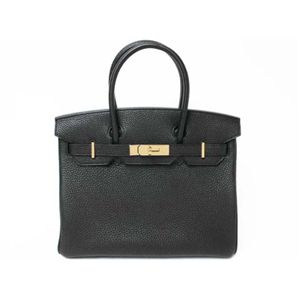 【新品】HERMES（エルメス） バッグ バーキン30 トゴ 黒 ゴールド金具