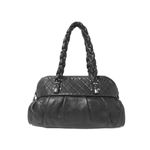 【新品】CHANEL(シャネル)ヴィンテージレザーショルダーバッグ 黒/ブラック A36466 