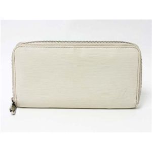 【中古B】LOUIS VUITTON（ルイヴィトン） ジッピーウォレット エピ イヴォワール ホワイト M6007J