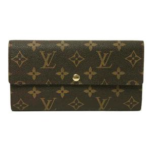 【中古SA】LOUIS VUITTON（ルイヴィトン） ファスナー長財布 モノグラム M61734