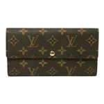 【中古SA】LOUIS VUITTON（ルイヴィトン） ファスナー長財布 モノグラム M61734