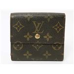 【中古B】LOUIS VUITTON（ルイヴィトン） Wホック財布 モノグラム M61652