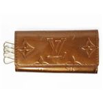 【中古B】LOUIS VUITTON（ルイヴィトン） キーケース ヴェルニ 4本 ブロンズ M91212