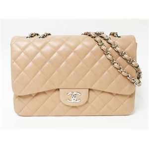 【新品同様】CHANEL（シャネル） ショルダーバッグ ダブルチェーン ピンクベージュ