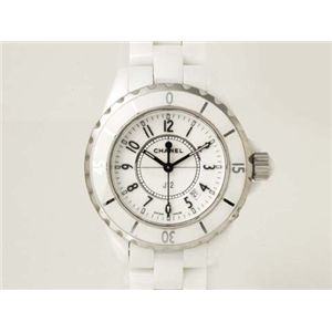 �y���i����zCHANEL�i�V���l���j J12 33mm �z���C�g�Z���~�b�N ���f�B�[�X �N�H�[�c H0968 �y����A�z