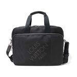 【現品限り】LOUIS VUITTON（ルイ ヴィトン） ダミエジェアン ブリーフケース アソシエGM キャンバス カーフ 黒 N58034 【新品同様】