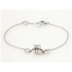 【現品限り】BVLGARI（ブルガリ） Bzero1ブレスレット K18WG ホワイトゴールド 【中古A】