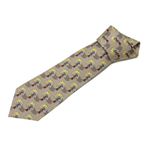 【現品限り】HERMES（エルメス） ネクタイ シルク100% グレー 【中古SA】