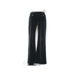 【現品限り】FOXEY guRL（フォクシー・ガール） フォクシーガール ベロアパンツ コットン80% ポリエステル20% 黒 【中古A】