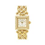 【現品限り】Van Cleef & Arpels（ヴァンクリーフ&アーペル） ファンタジー クオーツ YG/ 時計 K18YG ダイヤ 文字盤:ホワイト 【中古A】