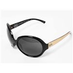 【現品限り】Dolce&Gabbana（ドルチェ&ガッバーナ） サングラス ゴールド ブラック 【中古AB】