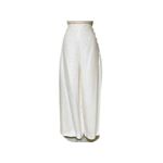 【現品限り】CHANEL（シャネル） パンツ 麻 白 【中古B】