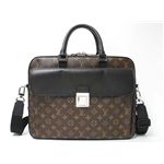 【現品限り】LOUIS VUITTON（ルイ ヴィトン） マカサー 2009秋冬コレクション ソフト ブリーフケース モノグラムキャンバス モノグラム M56719 【新品同様】