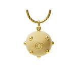 【現品限り】CHANEL（シャネル） ネックレス ボール ベージュ/ゴールド 【新品同様】