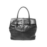【現品限り】CHANEL（シャネル） ボストンバッグ カーフ 黒 【中古AB】