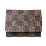 【現品限り】LOUIS VUITTON（ルイ ヴィトン） 名刺入れ カードケース ダミエキャンバス N62920 【中古SA】