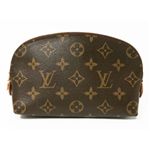 【現品限り】LOUIS VUITTON（ルイ ヴィトン） 化粧ポーチ ポシェットコスメティック モノグラムキャンバス モノグラム M47515 【中古A】