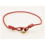 【現品限り】Cartier（カルティエ） トリニティ ブレス K18WG YG PG コットン ホワイト/イエロー/ピンク 【中古AB】