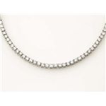 【現品限り】ネックレス D8.95ct K18WG ダイヤ ホワイトゴールド 【中古A】