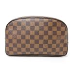 【現品限り】LOUIS VUITTON（ルイ ヴィトン） トゥルース トワレット25 化粧ポーチ ダミエキャンバス N47624 【新品同様】