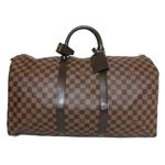 【現品限り】LOUIS VUITTON（ルイ ヴィトン） キーポル50 ダミエキャンバス N41427 【中古SA】